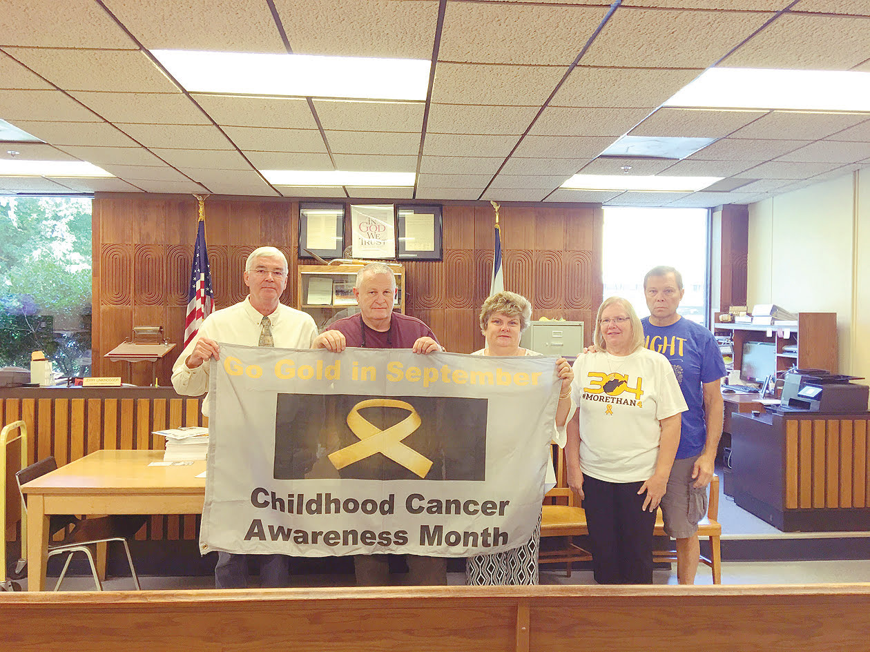 County commission declares September as Childhood Cancer Awareness Month