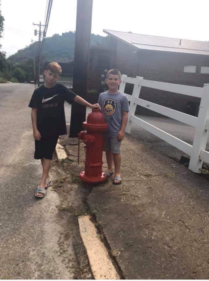 CERT Paint-A-Hydrant initiative brightens town