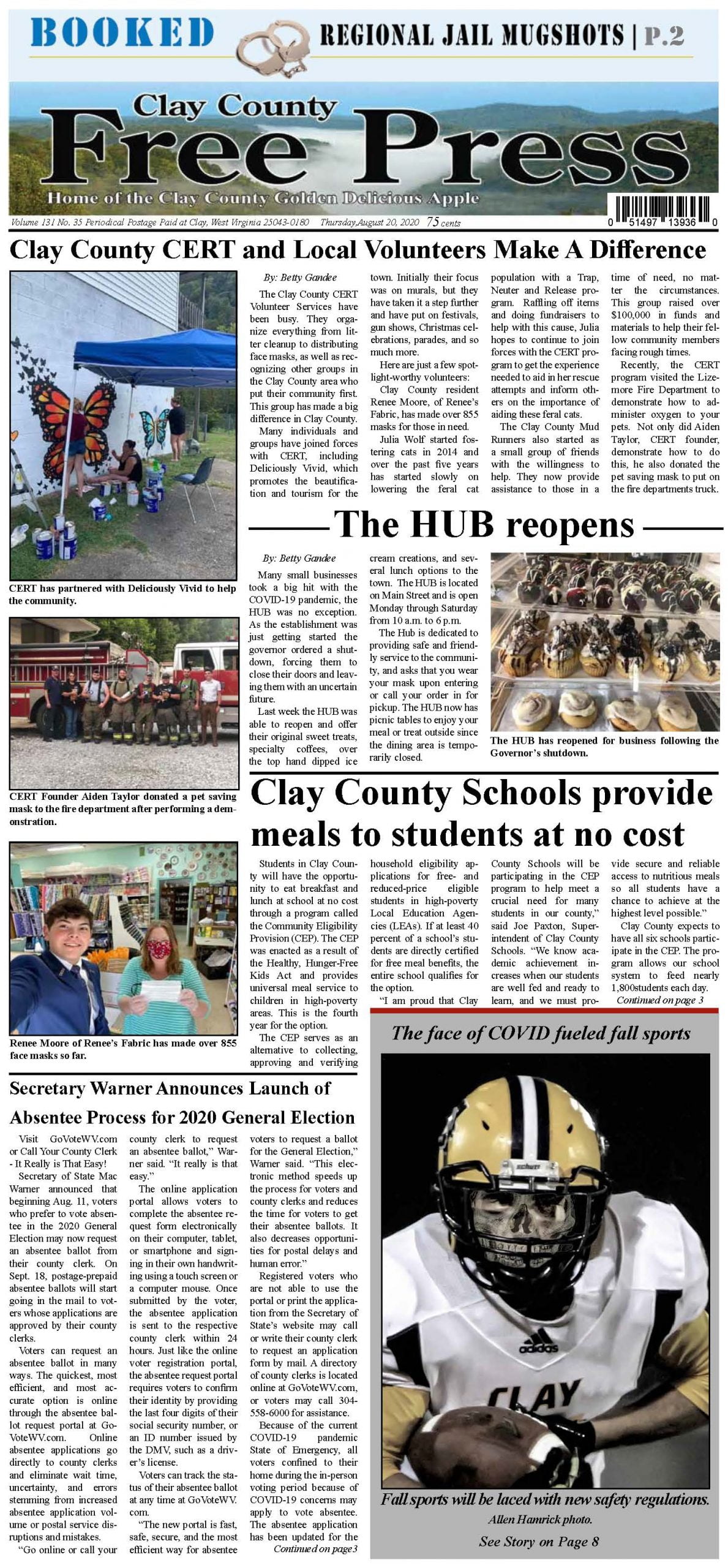 ePress for August 20, 2020
