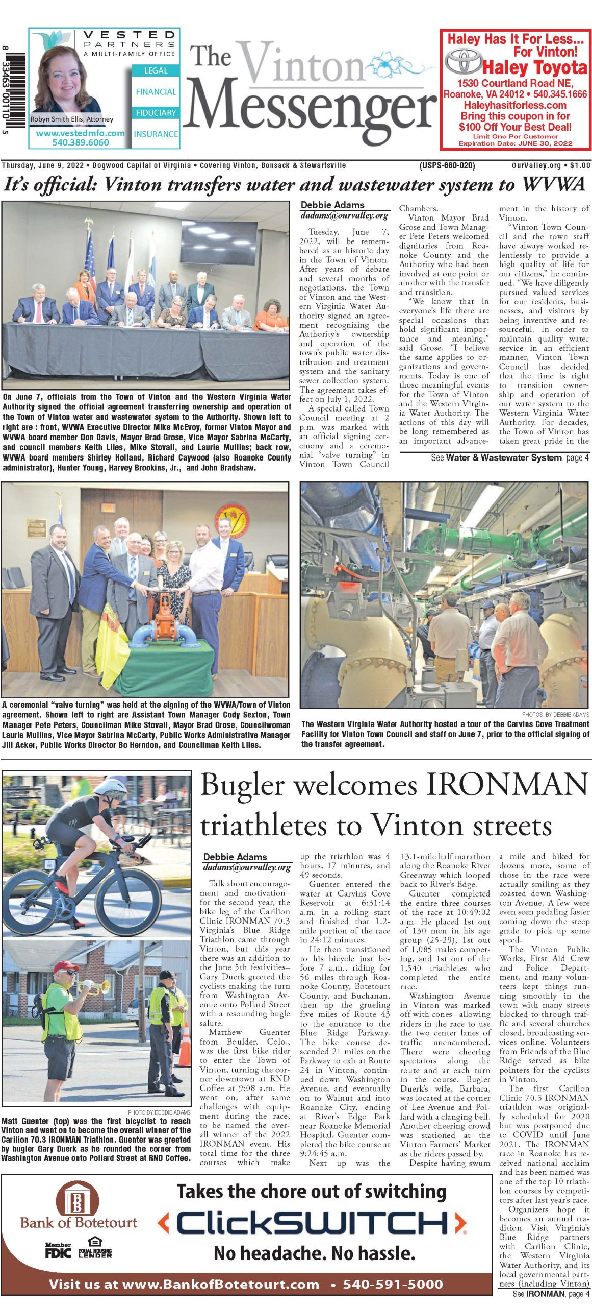 Vinton eMessenger | June 9, 2022