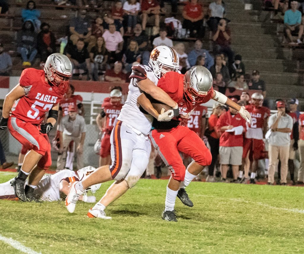 TERRIERS HAMMER LIBERTY IN FOOTBALL SEASON OPENER – Vinton Messenger