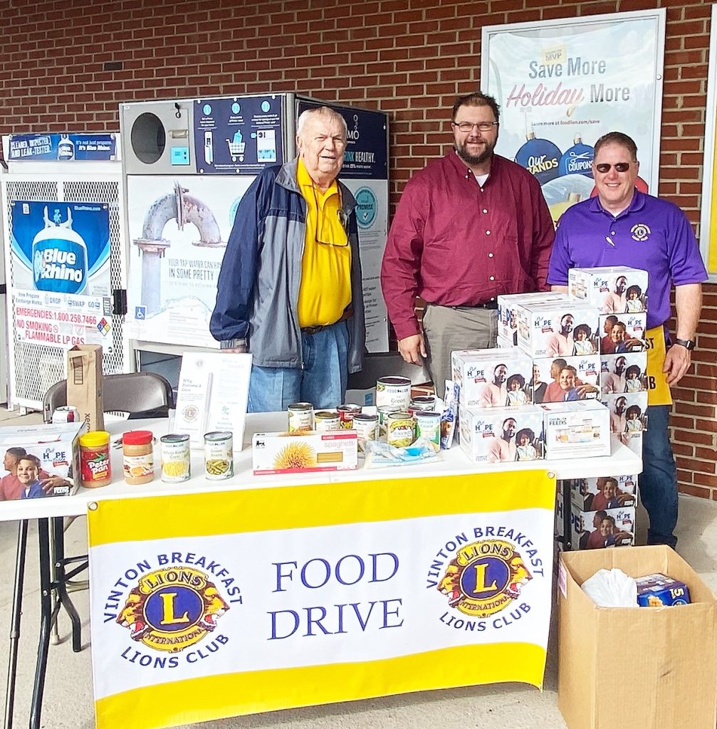 Busy Vinton Breakfast Lions sponsor annual Christmas Shopping Trip