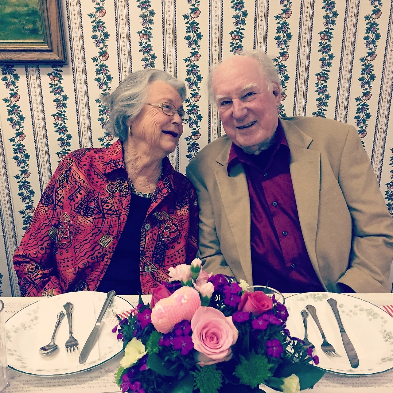 Dick and Marie Hurt celebrate 65 years of marriage