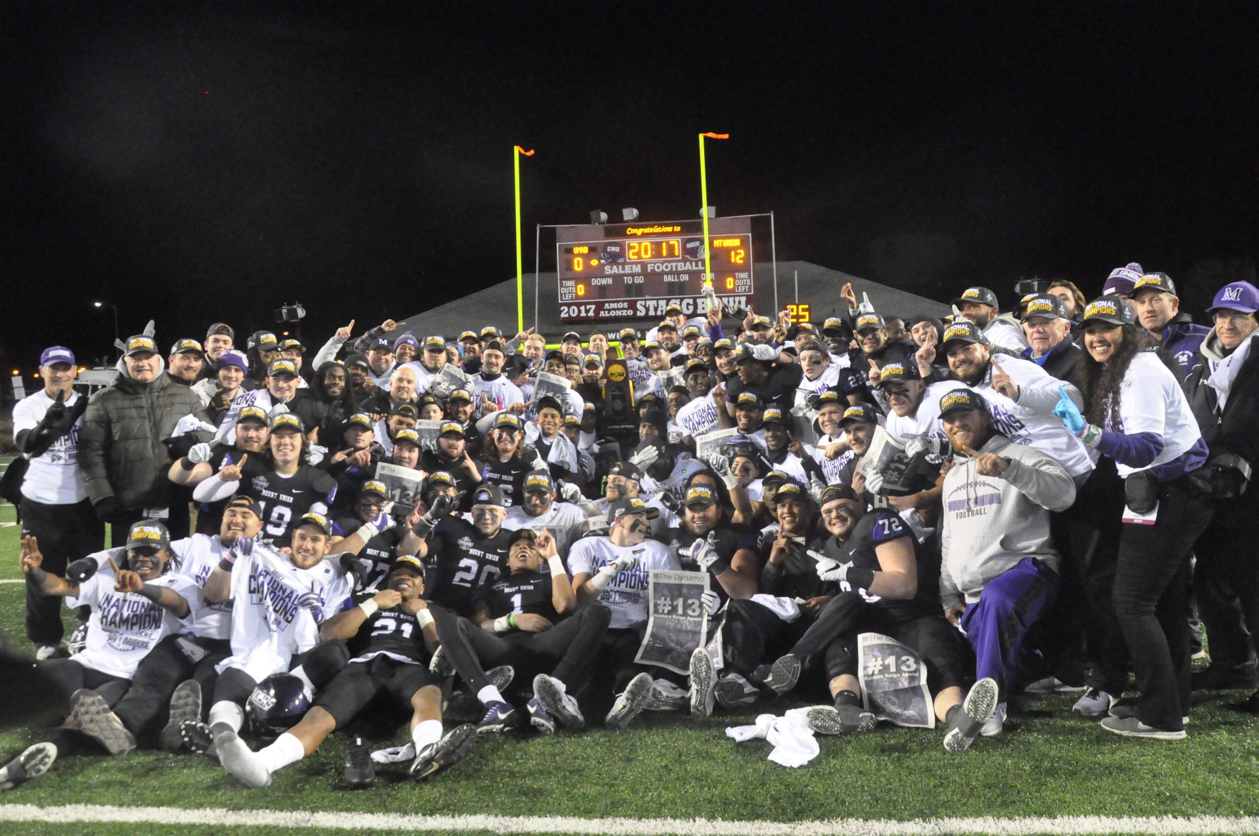 Mount Union shuts out defending champs to win final Stagg Bowl at Salem