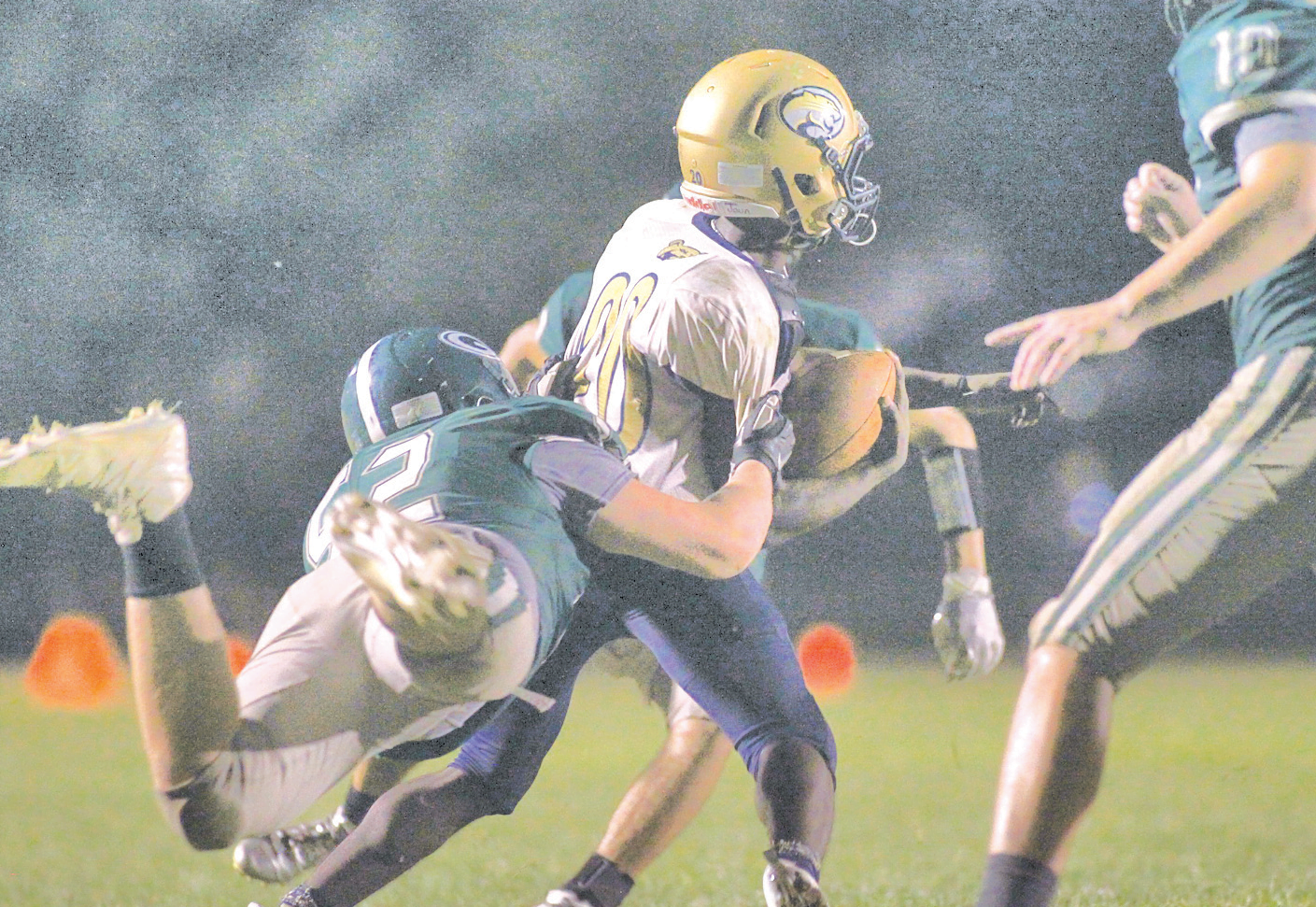 GHS defense holds Cougars under 100 yards in 28-14 win