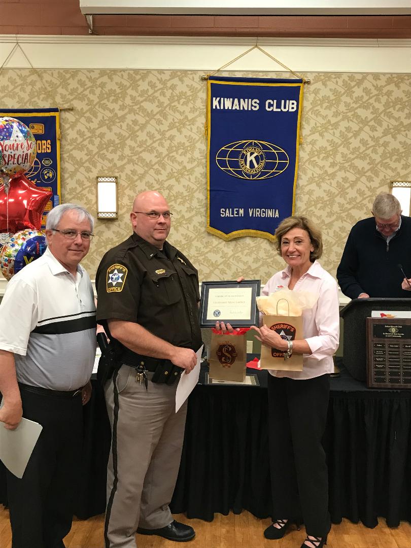 Salem Kiwanis Club luncheon recognizes First Responders
