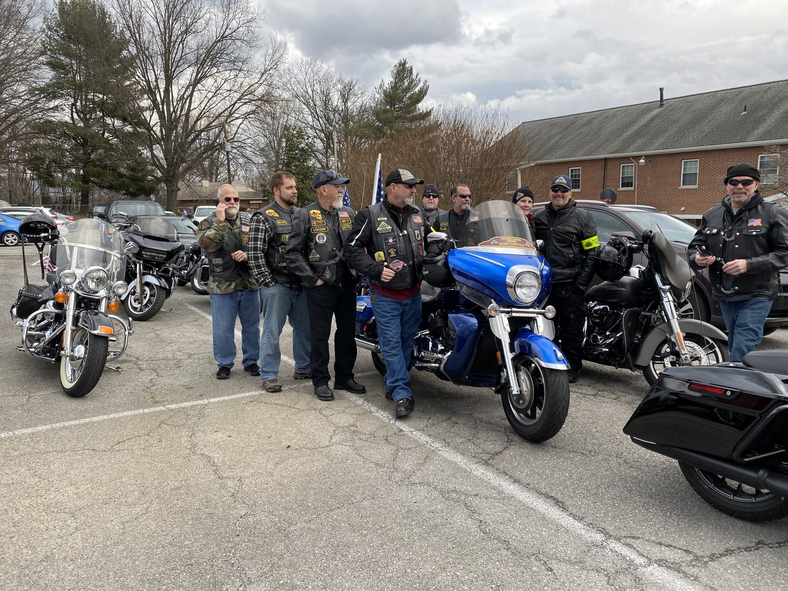 Local bikers take care of their own