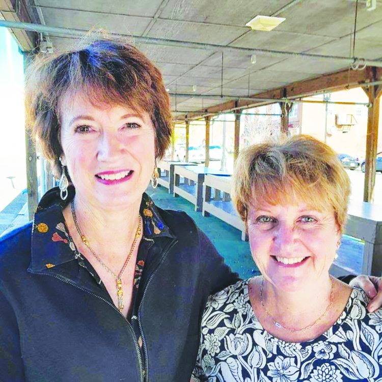 Volunteers Sally Southard, left, and Sara Bell are hoping this year’s JDRF Diabetes Walk on April 16 will raise $60,000 for diabetes research that could eventually wipe out Type 1 Diabetes.

Photo by Meg Hibbert