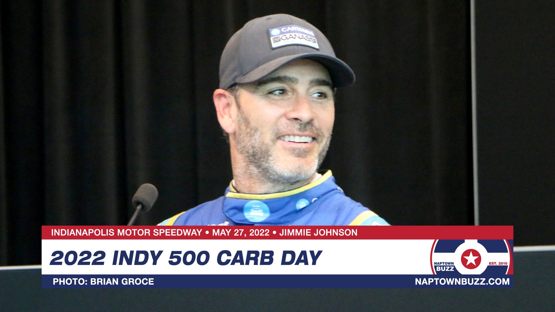 Indy 500 Carb Day May 27, 2022 Jimmie Johnson
