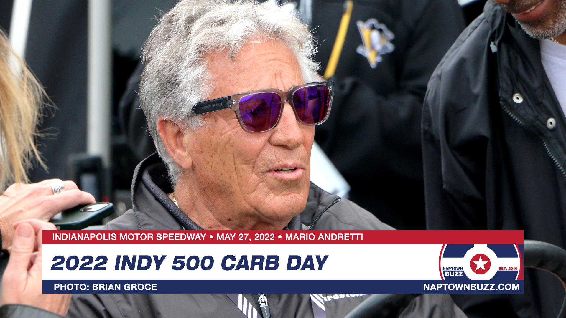 Indy 500 Carb Day May 27, 2022 Mario Andretti