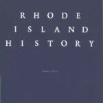 Cover of the magazine Rhode Island History.