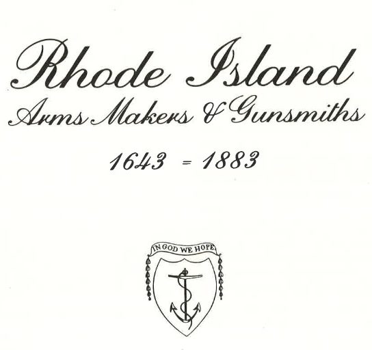 Title page, featuring a shield with an anchor and the words "In God We Hope" above it in a banner.