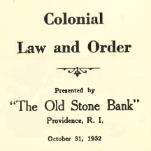 Title page of the Pamphlet