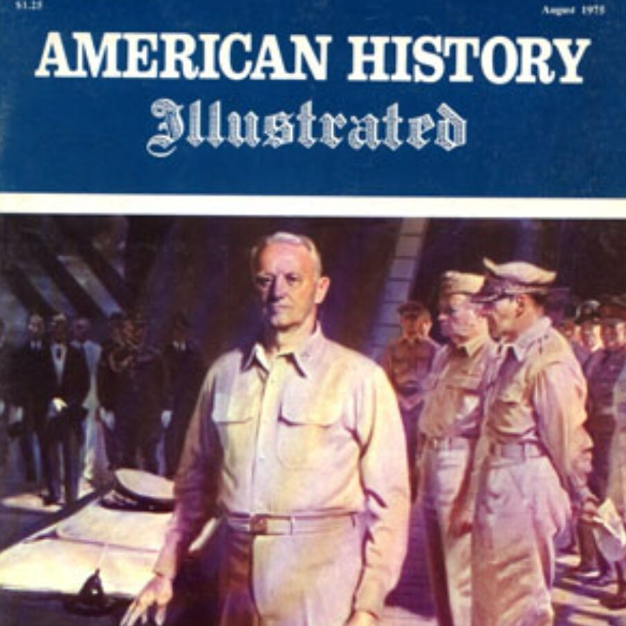 Cover of American History Illustrated for Aug. 1975
