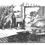 Illustration of the capture of General Prescott