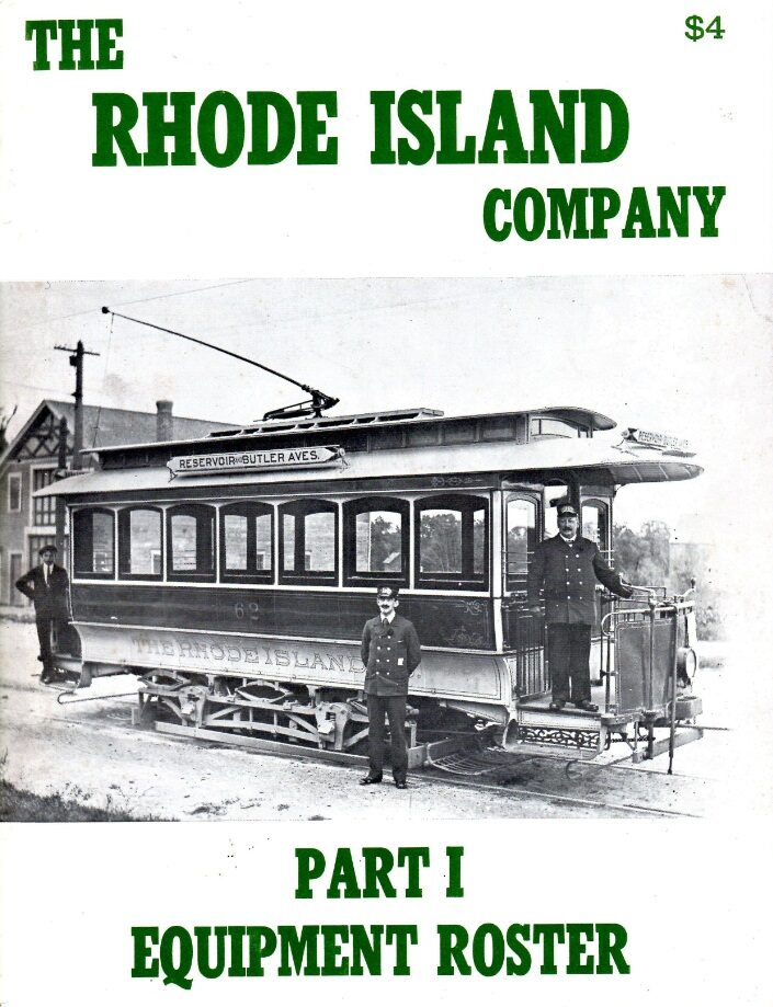 Book cover, depicts a company street car and its crew.