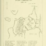 Map of Portsmouth between the years 1638-1642