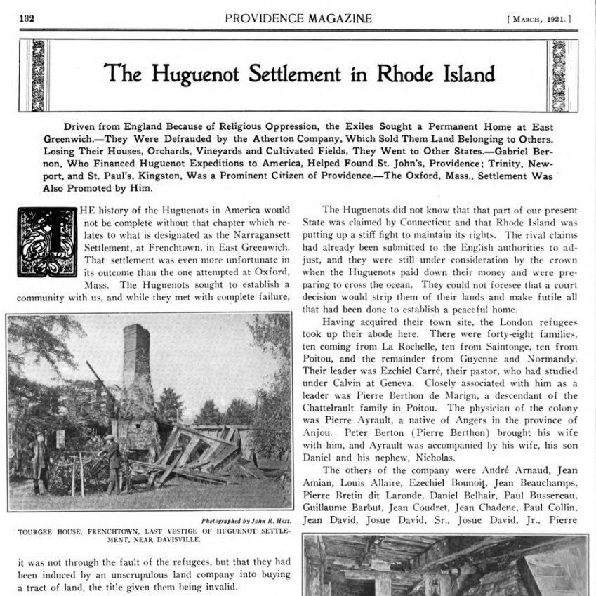 First page of the article.