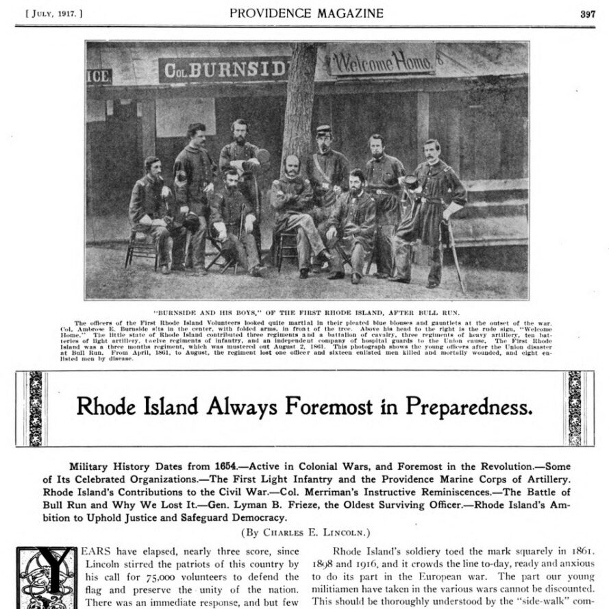 First page of the article