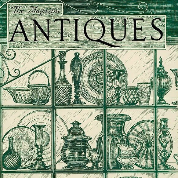 Cover of magazine Antiques