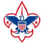 Logo of the Boy Scouts of America.