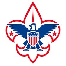 Logo of the Boy Scouts of America.