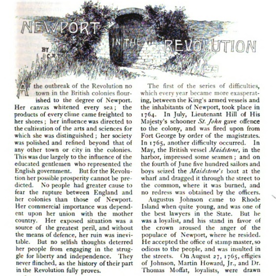 First page of the article.