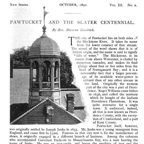 First page of the article.