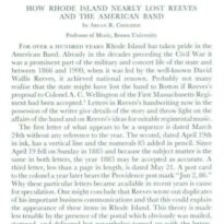 First page of the article