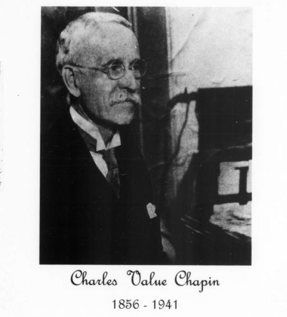 Photo of Charles Value Chapin.