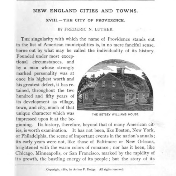 First page of the article