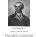 First page of the article, featuring a portrait of Nathanael Greene