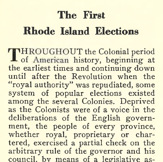 First page of the pamphlet