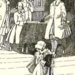 Drawing of the Gorton family. Taken from the pamphlet.