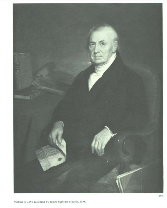 Portrait of John Howland by James Sullivan Lincoln, 1848