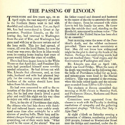 First page of the article