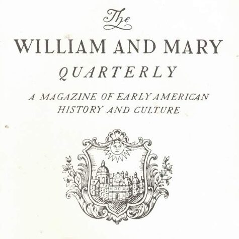 Cover of William & Mary Quarterly