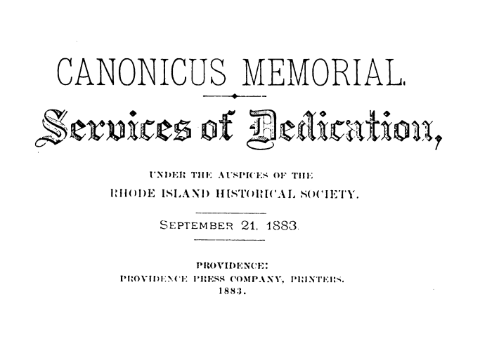 Title page