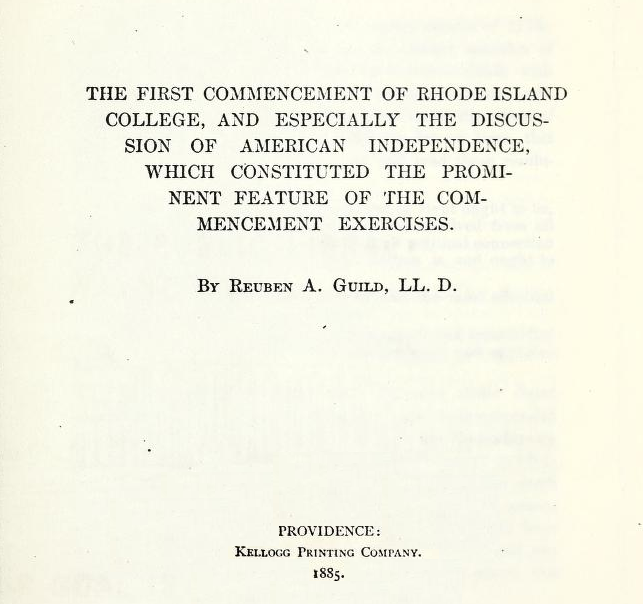 Title page of the article