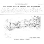 Title of the article and illustration of Betsy Williams Cottage