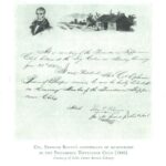 Col. Ephraim Bowen’s Certificate of Membership in the Providence Tippecanoe Club (1840)