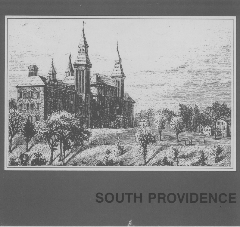 Rhode Island Hospital from the southeast, 1864-1868; engraving, 1872; demolished