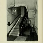 Photograph of the stairway at the John Brown House