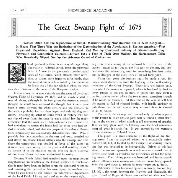 First page of the article