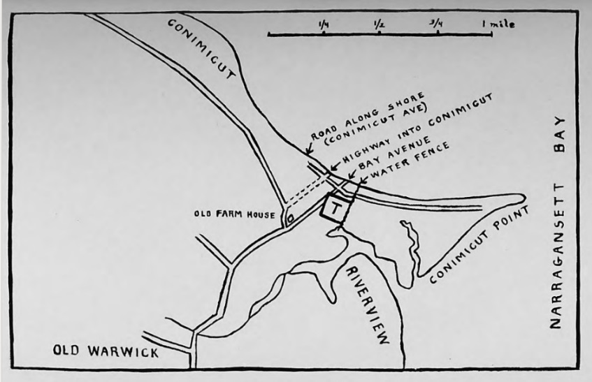 Map of Old Warwick