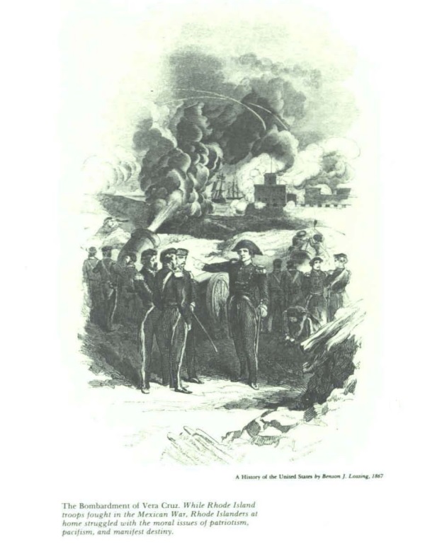 The Bombardment of Vera Cruz by Benson J. Lossing, 1867