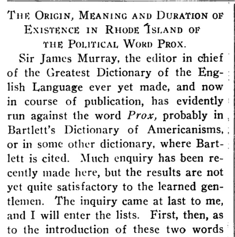 First page of the article