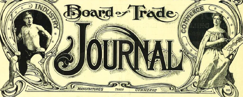 Logo of Board of Trade Journal,