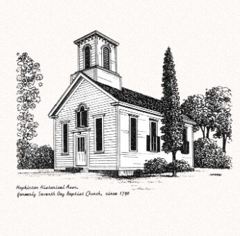 Hopkinton Historical Association, Formerly 7th Day Baptist Church circa 1790