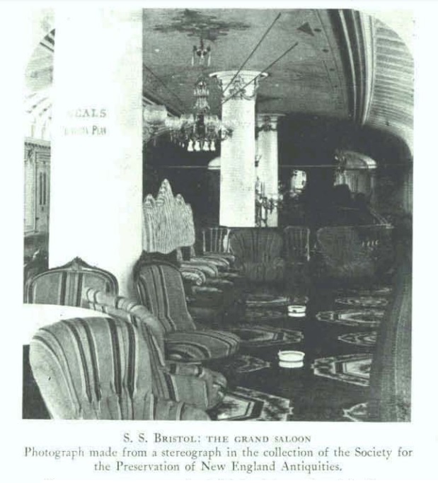 The Grand Saloon of the S.S. Bristol